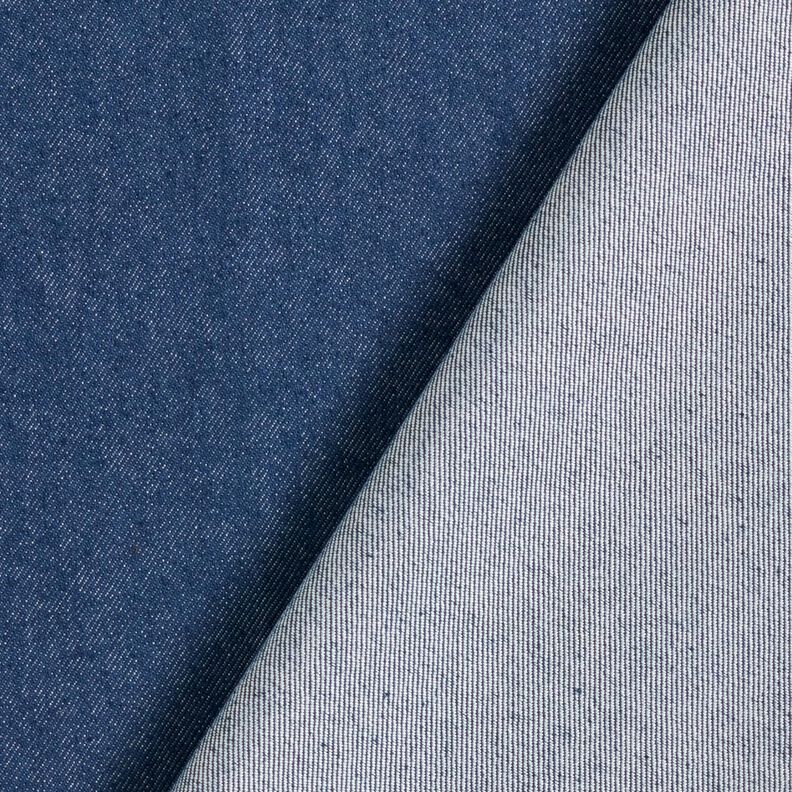 Denim de coton stretch mélangé moyen – bleu jean,  image number 3