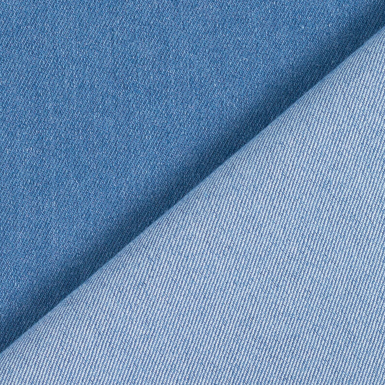 Denim de coton stretch moyen – bleu jean,  image number 3