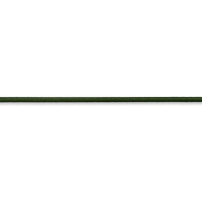 Cordelette en caoutchouc [Ø 3 mm] – vert foncé, 