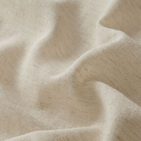 Tissu pour voilages Tissu à mailles ouvertes 300 cm – amande, 