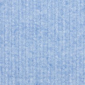 Tissu en maille mélangé Motif torsadé – jean bleu clair, 