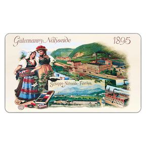 Kit fils à tout coudre Nostalgicbox 1895 [ 100m | 48 Pièces | 22 x 19 x 2 cm ] | Gütermann creativ, 