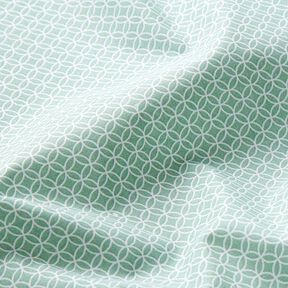 Tissu en coton Cretonne Motif petits carreaux – vert clair, 