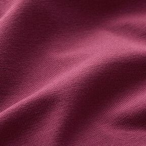 Jersey coton Medium uni – rouge bordeaux, 