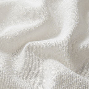 Tissu pour voilages Aspect bouclé 300 cm – blanc, 