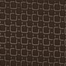 Tissu de doublure Jacquard Motif rétro – marron foncé,  thumbnail number 1