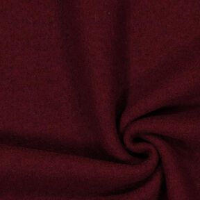 Loden de laine foulé – rouge bordeaux | Reste 50cm, 