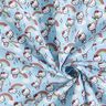 Popeline coton Arcs-en-ciel Hello Kitty Tissu sous licence | SANRIO – bleu ciel,  thumbnail number 3