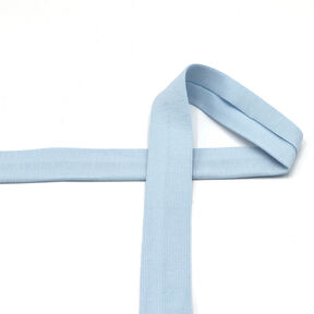 Biais Jersey coton [20 mm] – bleu clair, 