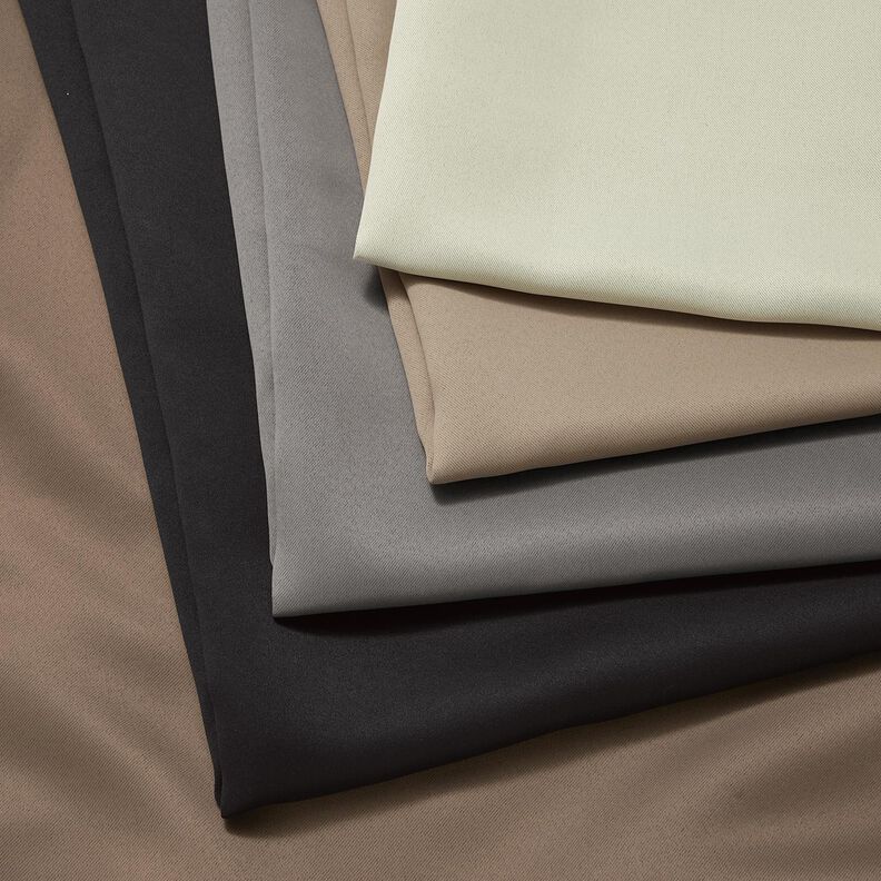 Tissu opaque Uni – taupe,  image number 4