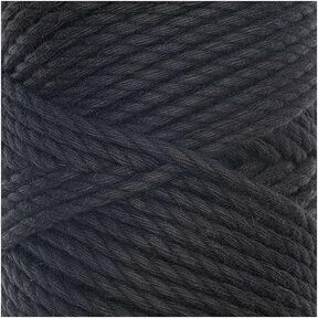 Fil macramé Creative Cotton Cord Skinny [3mm] | Rico Design – noir, 