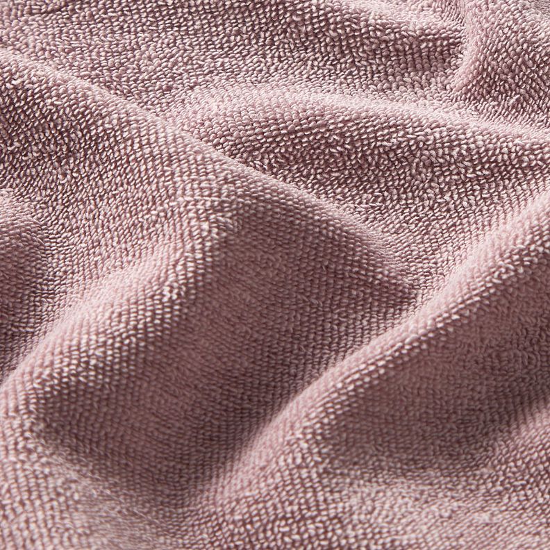 Tissu éponge Stretch Uni – vieux rose clair,  image number 2