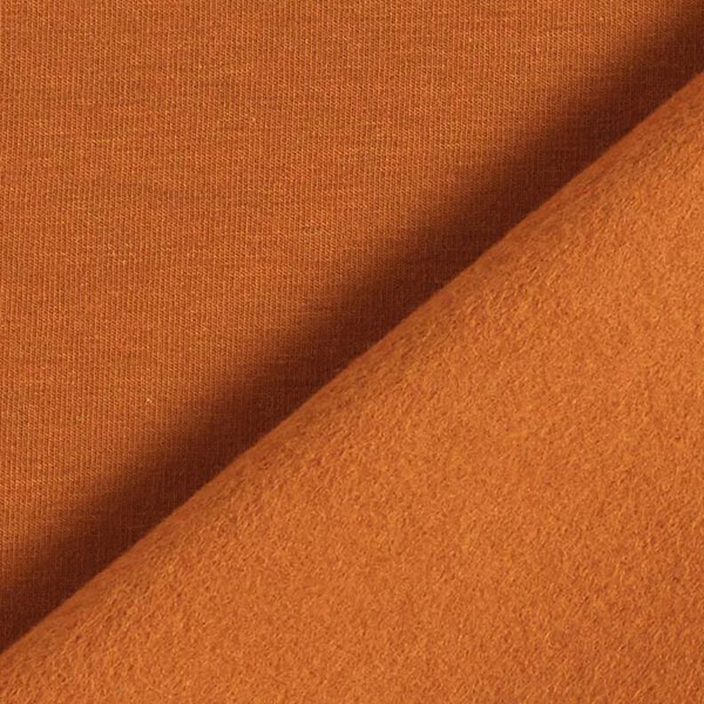 Molleton coton léger uni – caramel,  image number 5