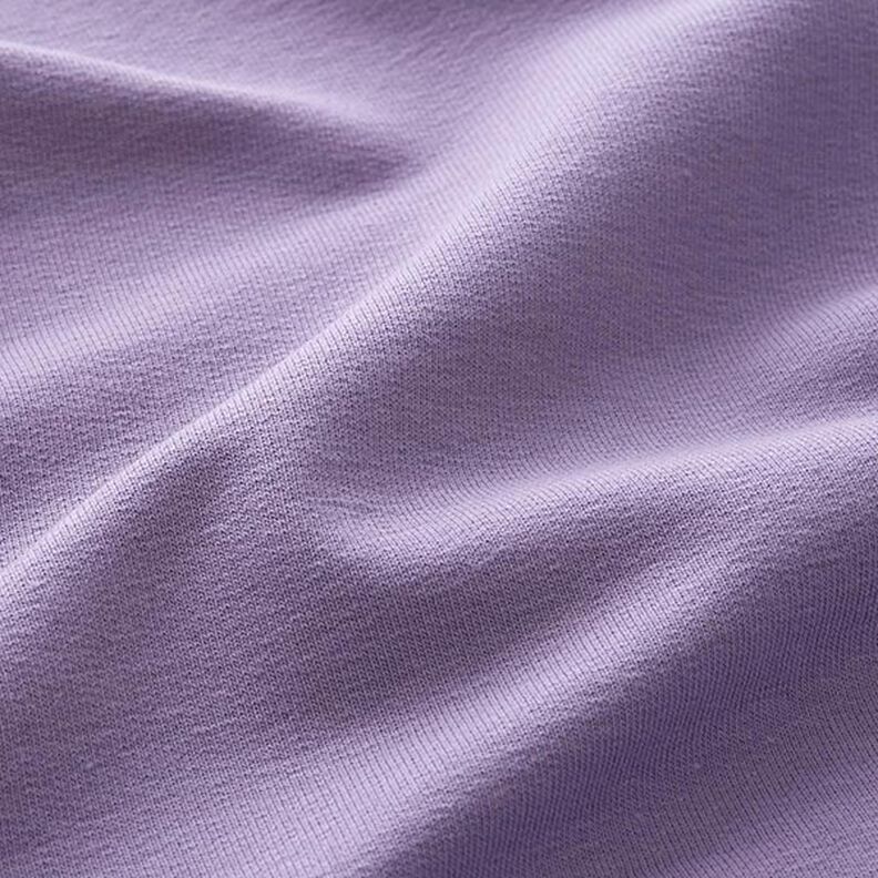 French Terry léger uni – mauve,  image number 4