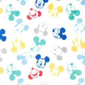 Polaire douillet Tissu sous licence Têtes de Mickey | Disney – ivoire, 