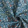 Tissu en coton Cretonne Vrilles de fleurs – pétrole/taupe clair,  thumbnail number 3