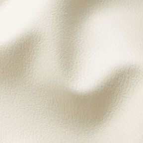 Tissu de revêtement Imitation cuir Léger gaufrage – crème, 