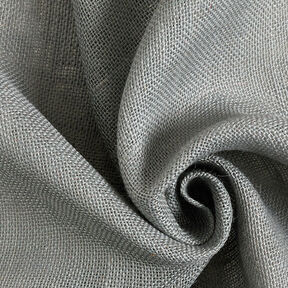 Tissu de décoration Jute Uni 150 cm – gris, 