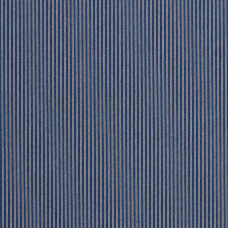 Tissu pour chemise à rayures verticales – bleu/gris,  image number 1