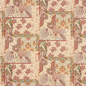 Tissu de décoration Semi-panama Cachemire rétro – beige, 
