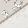 Jersey coton Chiens mignons – gris brume,  thumbnail number 4