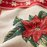 Tissu de décoration pièce Gobelin Etoile de Noël – rouge,  thumbnail number 2