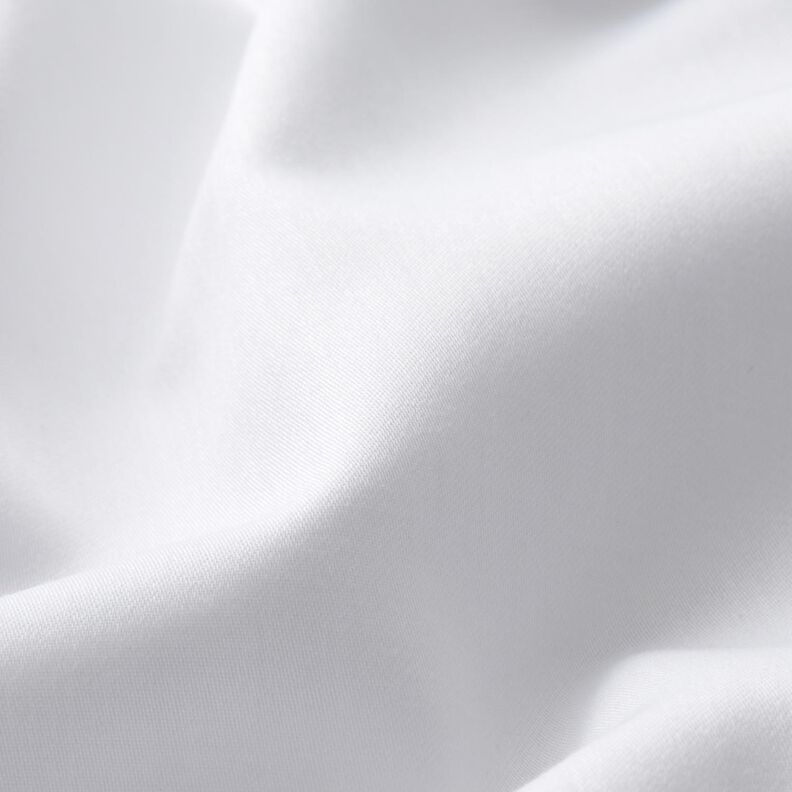 Satin de coton Uni – blanc,  image number 3