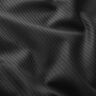 Tissu pour chemise Fines rayures – noir,  thumbnail number 2