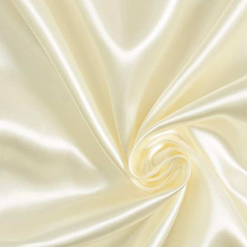 Satin polyester – écru,  image number 1