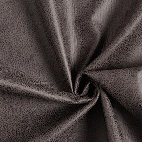 Tissu de revêtement Imitation cuir – gris foncé, 