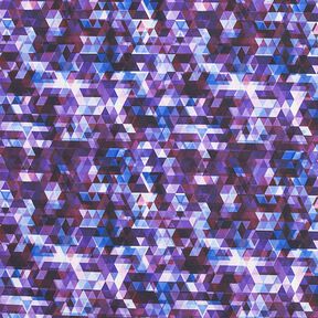 Softshell Triangles multicolores Impression numérique – raisin, 