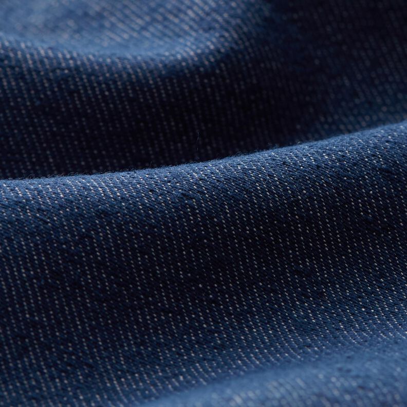 Denim de coton stretch mélangé moyen – bleu jean,  image number 2