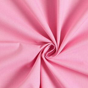 Tissu en coton Cretonne Uni – rose, 
