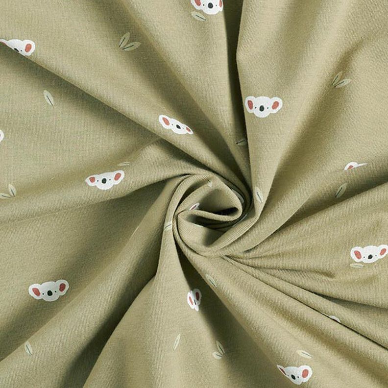 Jersey coton Têtes de koala – pistache,  image number 3