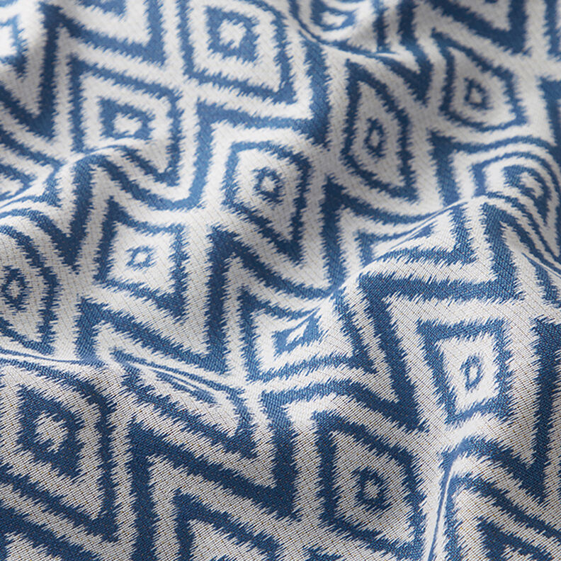 Tissu d'extérieur jacquard Ethno – bleu,  image number 2