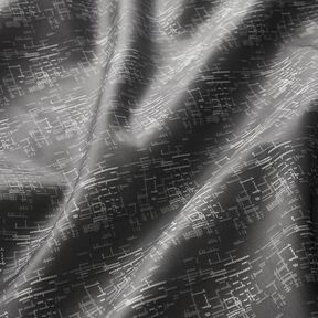 Tissu de doublure Jacquard Motif de grille – gris, 