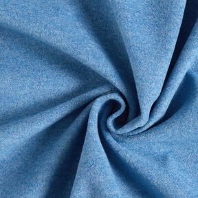 Tissu déperlant en laine, uni – bleu brillant, 