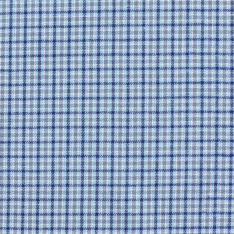 Flanelle Prince de Galles coloré – bleu clair/bleu marine,  image number 1