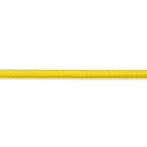 Cordelette en caoutchouc [Ø 3 mm] – jaune soleil, 
