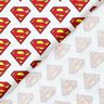 Popeline coton Logo Superman Tissu sous licence | DC Comics – blanc,  thumbnail number 4