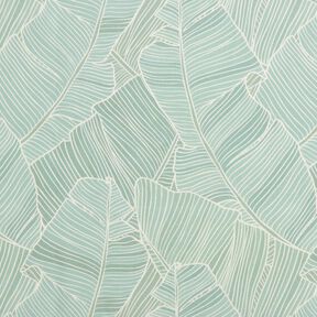 Tissu d’extérieur Canvas lignes de feuilles – eucalyptus, 