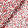 Tissu en coton Cretonne Fleurs nombreuses – orange/blanc,  thumbnail number 4