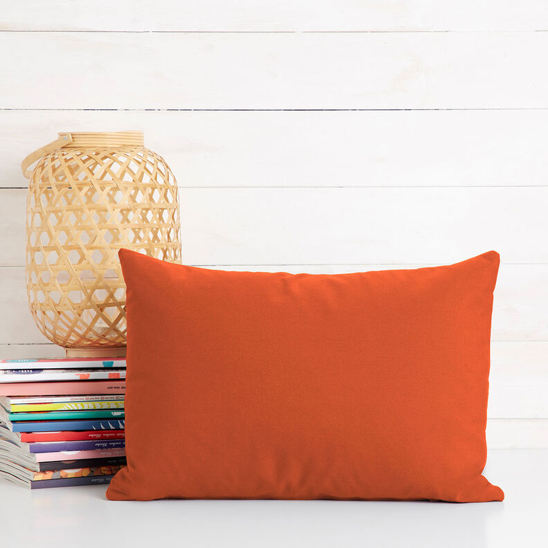 Tissu en coton Cretonne Uni – orange,  image number 9