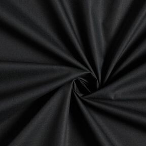 Popeline coton Uni – noir, 