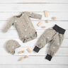 Jersey coton Bébés animaux – taupe clair,  thumbnail number 6