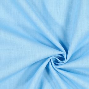 Tissu de lin en ramie mélangée medium – bleu clair, 