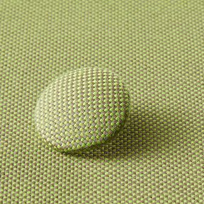 Bouton recouvert - Tissu de décoration extérieure Agora Panama - vert pomme, 