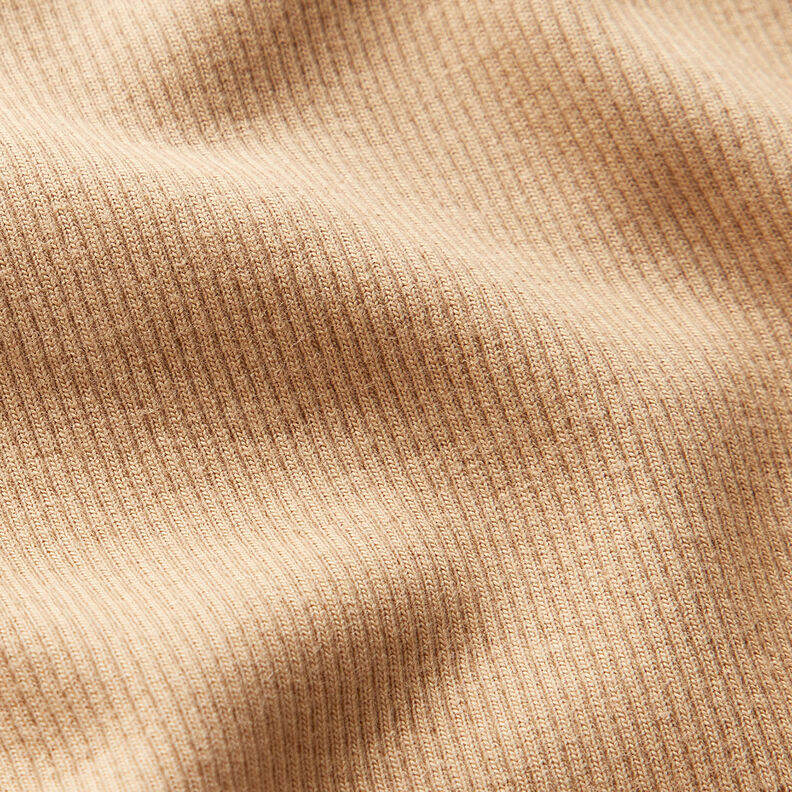 Côtes fines Jersey coton – beige,  image number 2