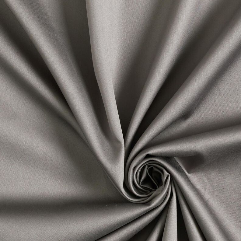 Satin de coton Uni – gris schiste,  image number 1