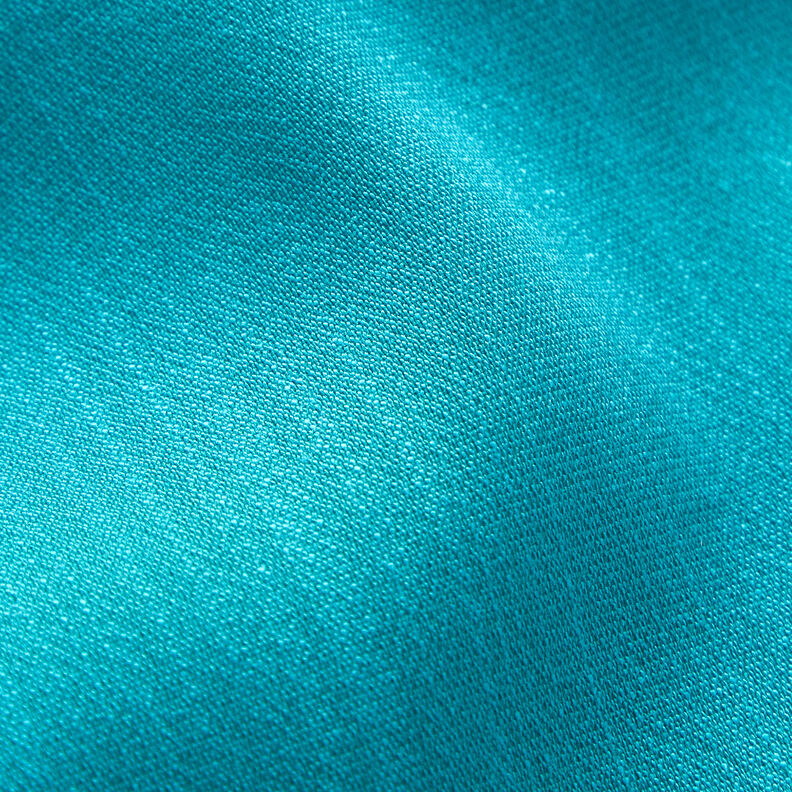 Coton mélangé structuré – turquoise,  image number 3